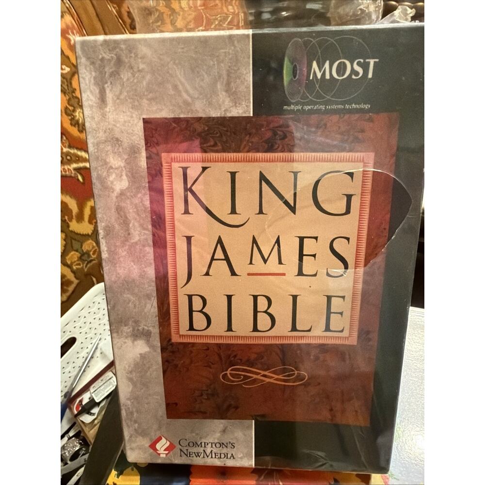 King James Bible CD-ROM Bundle - Vintage - NEW